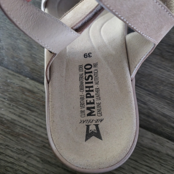 Mephisto Dominica Sandal, 39EU, ~9US, Light Sand - Picture 8 of 13
